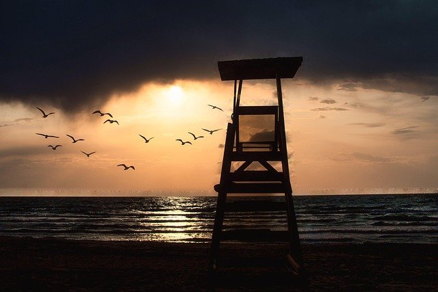 Mirador del parque natural de las lagunas de torrevieja